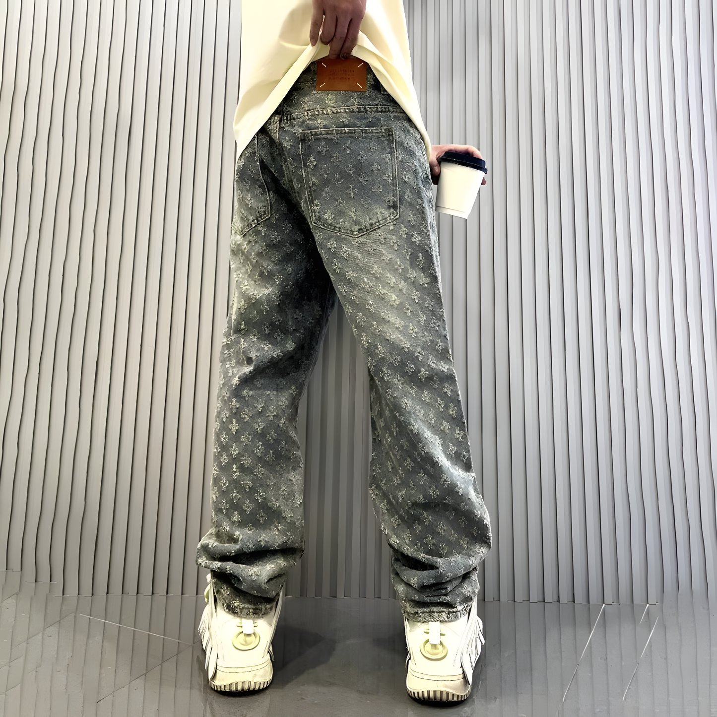 Pantaloni jeans Levender
